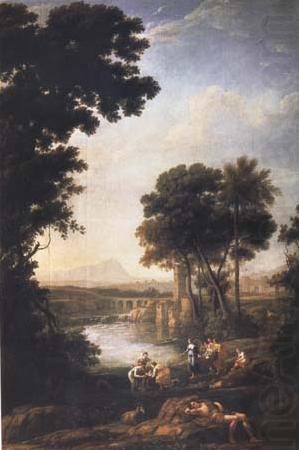 Claude Lorrain The Finding of the Infant Moses (mk17) china oil painting image